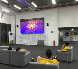 リオデジャネイロ・国際放送センター内PVスペース