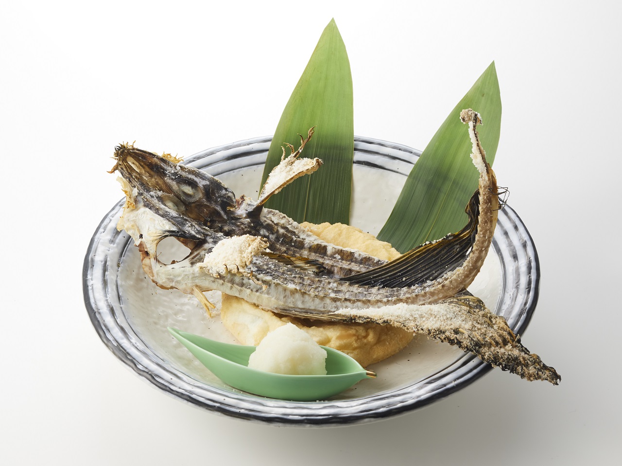 「『雲龍』の八角塩焼き」