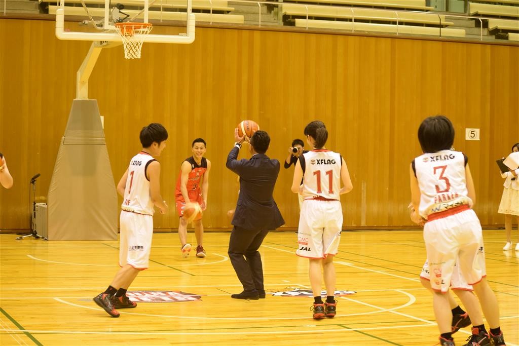フリースロー対決