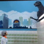 老舗銭湯にゴジラを描く――女性銭湯絵師・田中みずきさんに聞く「ゴジラと銭湯」