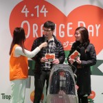 4月14日は「オレンジデー」　東京タワーに「愛を伝える“オレンジの木”」が出現